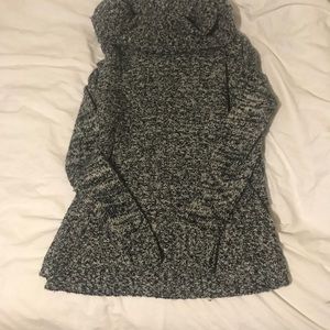 Black and white marbled lane Bryant sweater